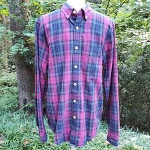 Abercrombie & Fitch Plaid Shirt Men's Size M